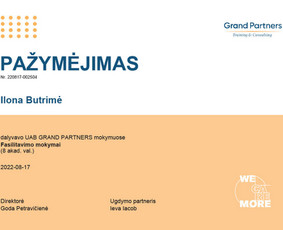 Sveikata, gydymas - Ilona Butrimė individuali ir grupinė psichoterapija, mokymai - 3