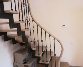 Laiptų pakopų gamyba bei montavimas / OKUNEKO wood / Darbų pavyzdys ID 4498655