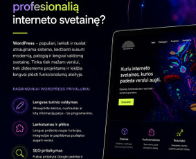 Interneto svetainių kūrimas I Wordpress I Elementor I Seo / RainbowCode / Darbų pavyzdys ID 4498963
