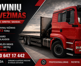 Transportas - Krovinių pervežimas, kranas, fiskaras, transportas - 1