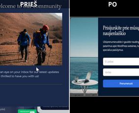 IT specialistai - Wordpress svetainių ir el. parduotuvių kūrimas - 1