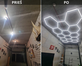 Elektrikas, įvairūs elektros darbai-dideli/smulkūs darbai. / Gediminas / Darbų pavyzdys ID 4500165