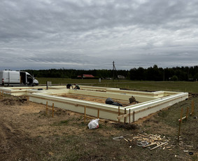 Pamatų liejimas, įrengimas - Individualių namų statyba &ndash; Tvirtų namų projektai - 3