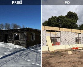 Pamatų liejimas, įrengimas - Individualių namų statyba &ndash; Tvirtų namų projektai - 1