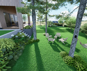 Privačių kiemų projektavimas, apželdinimo planai ir 3D / Dovilė | kraštovaizdžio projektai / Darbų pavyzdys ID 4500935