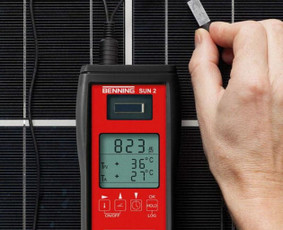 Statybos, apdaila - Saulės elektrinių patikra, varžų matavimai. - 1