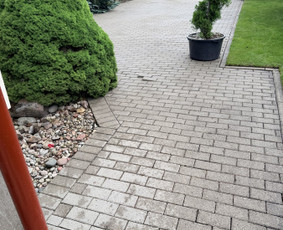 Buitinės paslaugos - Kiemų-fasadų-stogų plovimas dažymas. - 1