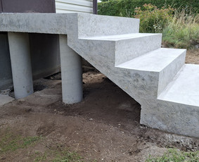 Laiptų gamyba, montavimas - Betoniniai laiptai - 2