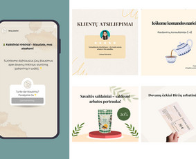 Grafikos dizainas ir socialinių tinklų vizualai / Karolina Dieliautė / Darbų pavyzdys ID 4501775