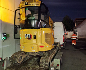 Statybinės technikos nuoma - Mini ekskavatoriaus nuoma,paslaugos 2.7t-1.8t su operatorium - 4