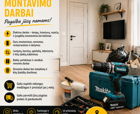 Džiovyklės pajungimas - Visi smulkūs remonto, montavimo, darbai - 1