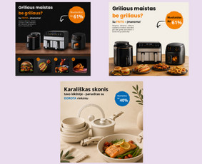 Banerių kūrimas - Grafikos dizainas ir socialinių tinklų vizualai - 1