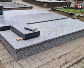 Tradiciniai amatai - Kapų Pamato Apdaila Mozaikiniu Tinku &ndash; nuo 150 &euro; - 1