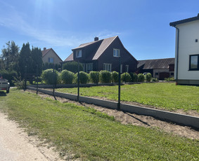 Statybos, apdaila - Skardinių ir segmentinių tvorų gamyba/montavimas - 3