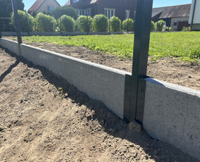 Statybos, apdaila - Skardinių ir segmentinių tvorų gamyba/montavimas - 2