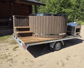 Laisvalaikis, pramogos, turizmas - Naujo mobilaus kubilo nuoma Klaipėdoje - 1