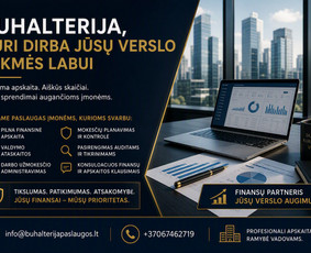 Buhalterio konsultacija - Buhalterija vadovams, kurie valdo verslą, o ne dokumentus - 1