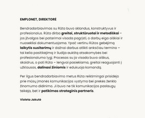 Komunikacijos specialistai - Komunikacijos strategija, tekstų kūrimas, mokymai - 3