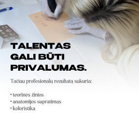 Grožio specialistų mokymai - Baziniai Permanentinio Makiažo Mokymai - 4