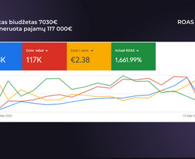 Meta, Google, Tiktok ir Linkedin reklama nuo 300 €/mėn. / Goadver, MB / Darbų pavyzdys ID 4505709
