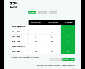 UX/UI dizainas ,,Teniso erdve"