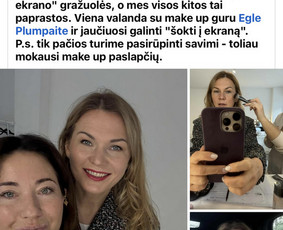 Makiažas Sau mokymai / EGLĖ Plumpaitė / Darbų pavyzdys ID 4505973