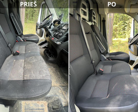 Mobilus automobilio salono sausas/cheminis valymas / Švarios.lt / Darbų pavyzdys ID 4507245