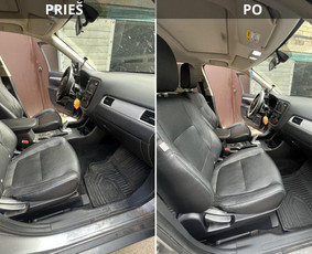 Salono valymas (sausas) - Mobilus automobilio salono sausas/cheminis valymas - 4