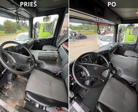 Mobilus automobilio salono sausas/cheminis valymas / Švarios.lt / Darbų pavyzdys ID 4507285