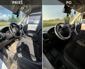 Mobilus automobilio salono sausas/cheminis valymas / Švarios.lt / Darbų pavyzdys ID 4507291