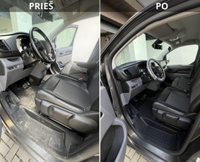 Mobilus automobilio salono sausas/cheminis valymas / Švarios.lt / Darbų pavyzdys ID 4507305