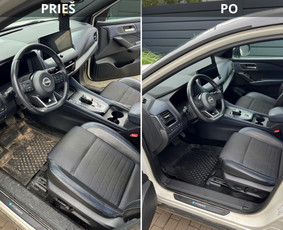Mobilus automobilio salono sausas/cheminis valymas / Švarios.lt / Darbų pavyzdys ID 4507345