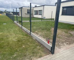 Kiemo vartai, gamyba - Skardinių ir segmentinių tvorų gamyba/montavimas - 2