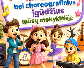 Mokymai, kursai, kalbos - Vokalo pamokos Dainavimo ir choreografijos mokyklėlė - 1