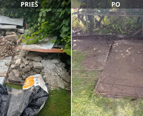Aplinkos tvarkymas, apželdinimas - &Scaron;iuk&scaron;lių,baldų,pavojingų bei nepavojingų atliekų I&scaron;vežimas - 2