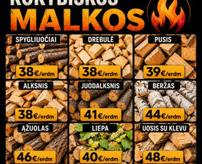 Malkos rąstais - Parduodama pigiai mediena rasteliais. Geros kainos - 1