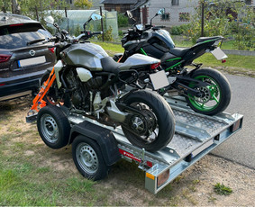 Priekabų nuoma - Motociklų priekabos nuoma Temared Moto3 Premium lingine - 4