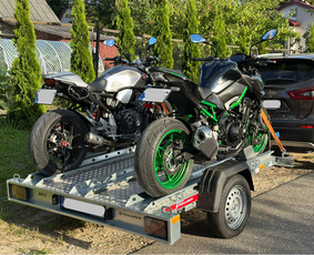 Priekabų nuoma - Motociklų priekabos nuoma Temared Moto3 Premium lingine - 3