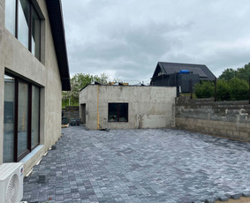 Drenažo įrengimas - Trinkeliu klojimo darbai,tvoru,pamatu betonavimas - 4