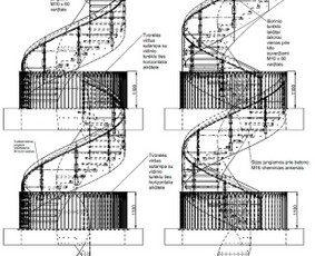 Laiptų gamyba, montavimas - Laiptų Projektavimas  Matavimai  Gamybiniai Brėžiniai - 3