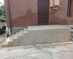Atraminės sienelės - Betonavimo darbai - 3