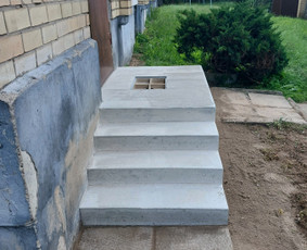 Atraminės sienelės - Betonavimo darbai - 1