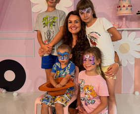 Pramogos vaikams - Pie&scaron;imas ant veido, blizgučiai - 2