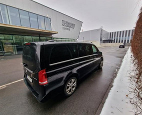 Prabangių automobilių nuoma, transportas vestuvėms - Mercedes V-class nuoma su asmeniniu vairuotoju - 1