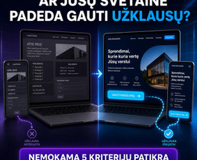 Internetas, IT - Kuriu ir atnaujinu interneto svetaines verslui - 1