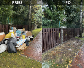 Griovimo darbai - Griovimas/&scaron;iuk&scaron;lių i&scaron;vežimas - 1