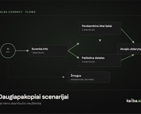 Dirbtinio intelekto sprendimai - Ai balso agentai telefonu, chatbotai ir automatizavimas - 3