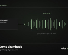 Dirbtinio intelekto sprendimai - Ai balso agentai telefonu, chatbotai ir automatizavimas - 2