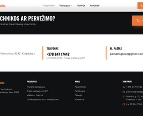 Svetainių kūrimas - Interneto svetainių, el. parduotuvių kūrimas ir reklama - 1
