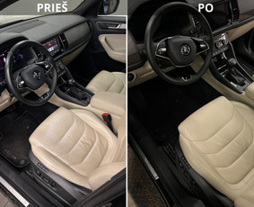 Salono valymas (sausas) - Automobilio salono cheminis ir sausas valymas Vilniuje - 2